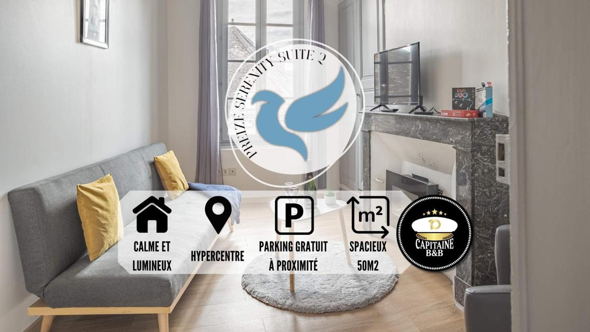 Preize Serenity Suite 2 - Hypercentre - 2 Pers. Troyes Ngoại thất bức ảnh
